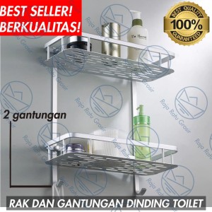 Rak Dinding Kamar Serbaguna Rak Kosmetik 2 Susun Shabby Vintage Furniture Rumah Loving Home Tokopedia