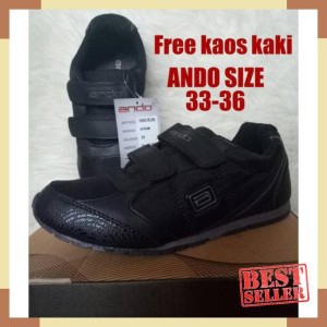 Sepatu Sekolah Ando V Kool Tali Sepatu Anak Perempuan Sepatu Sekolah Sd Sepatu Kets Tokopedia