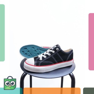 Sepatu Warrior Hitam Pendek Tokopedia