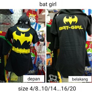 Baju Anak Kostum Perempuan Batgirl Tokopedia