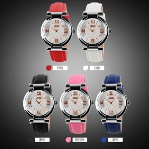 Jam Tangan Wanita Wokai Skmei Rolex Casio Ac Kulit Tokopedia