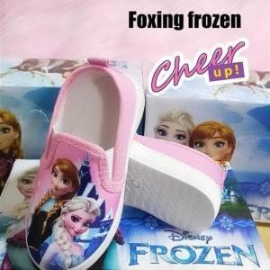 Sepatu Anak Perempuan Foxing Import Frozen Tokopedia