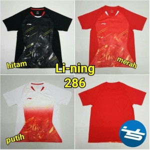 Kaos Baju Badminton Bulutangkis Li Ning Linning Setelan Dewasa Tokopedia