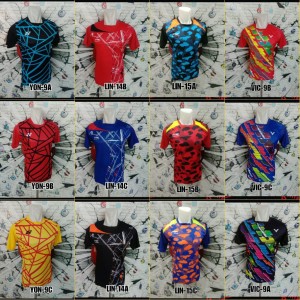 Kaos Badminton Baju Tenis Voly Tenis Meja Mancing Pingpong Motif Bli12a Tokopedia