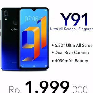 Vivo Y91 Starry Black Ram 2gb 16gb Tokopedia