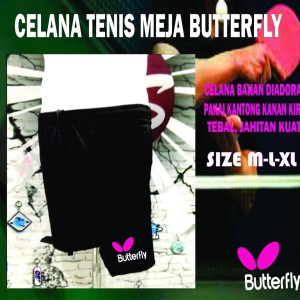 Celana Tenis Meja Celana Pingpong Butterfly Tokopedia