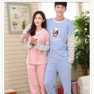 Couple Pp Piyama Salur2 Tokopedia