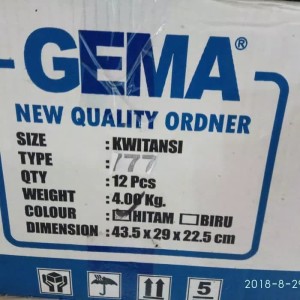 Ordner Gema Kwitansi Harga Murah Tokopedia