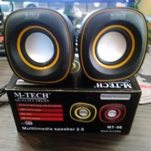 Speaker Portable Komputer Dan Laptop Mt 02 Usb Tokopedia