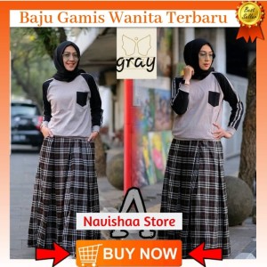 Busana Wanita Baju Muslim Baju Dress Baju Hijab Busana Muslim Wanita Baju Tunik Baju Blouse Fashion Wanita Atasan Wanita Tokopedia