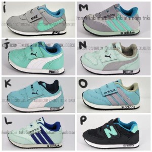 Sepatu Sekolah Anak Murah Keren Hijau Stabilo Tosca Tokopedia
