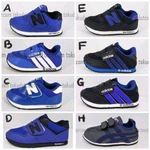 Sepatu Sekolah Anak Sport Murah Biru Navy Tokopedia