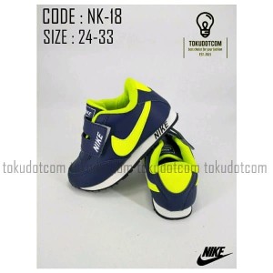 Sepatu Sekolah Anak Sport Murah Biru Navy Tokopedia