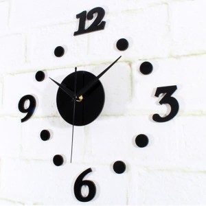 Jam Dinding Unik Diy 30 50cm Diameter Tokopedia