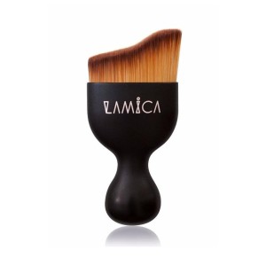 Lamica Curved Face Brush 131 Kuas Kosmetik Brush Make Up Wajah Tokopedia