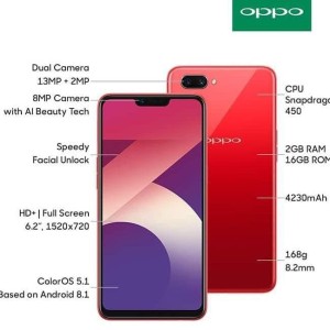 Oppo A3s 2 16gb Merah Ungu Resmi 1 Tahun Tokopedia