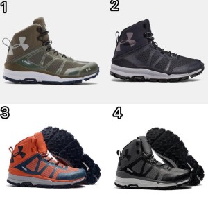 Under Armour Ua Verge Mid Gtx Hiking Boots Olive Tokopedia