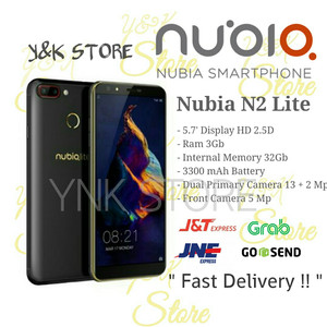 Nubia N2 Lite Ram 3gb Rom 32gb Full Screen Garansi Resmi Langsung Kirim Tokopedia