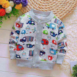 Baju Jaket Bayi Lembut Hangat Lucu Sleting Tokopedia