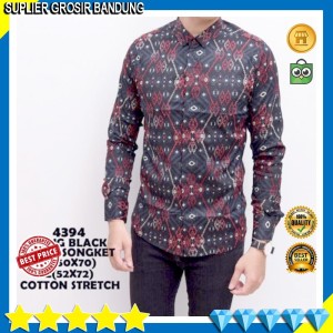 Baju Batik Pria Kemeja Batik Modern Tokopedia