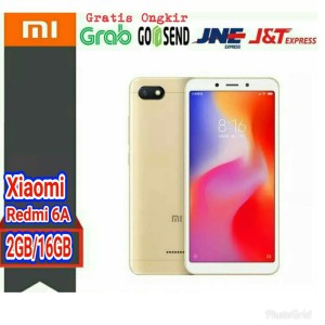 Xiaomi Redmi 6a Gold Ram 2gb Internal 16gb Garansi 1 Tahun Tokopedia