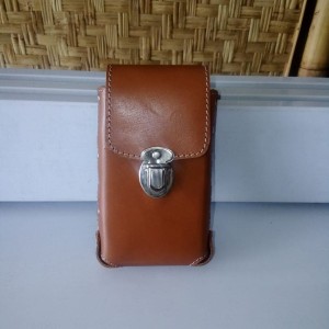 Sarung Hp Kulit Asli 01 Dua Tempat Hp Tokopedia