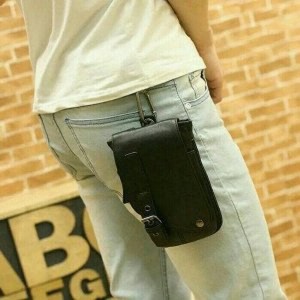 Ps502 Tas Selempang Kulit Pria Pinggang Dompet Hp Slempang Slingbag Tokopedia