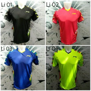 Kaos Badminton Lining Go Tokopedia