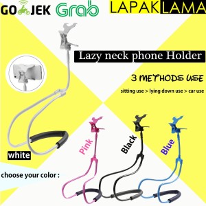 Lazyneck Holder Hp Leher Tokopedia