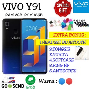 Vivo Y91 Rom 16gb Ram 2gb Garansi Resmi Vivo Tokopedia
