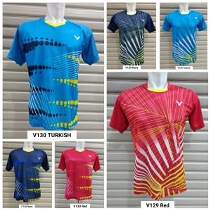 Kaos Badminton Baju Bulutangkis Jersey Olahraga Victor Tokopedia