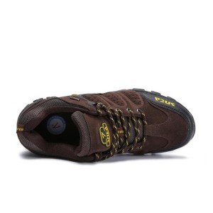 Sepatu Gunung Semi Boot Snta 432 Warna Abu Merah Sepatu Hiking Pria Tokopedia