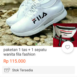 Sepatu Wanita Fila Fashion Tokopedia