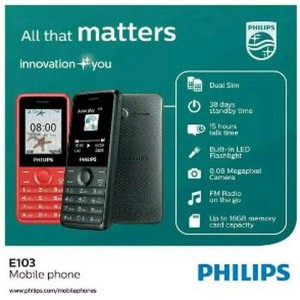 Hp Philips Xenium E103 Handphone Philip Murah Gsm Hp Murah Tokopedia