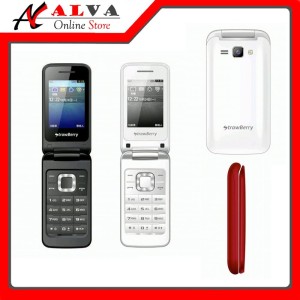 Hp Strawberry St3520 Flip Hp Lipat Strawberry St 3520 Tokopedia