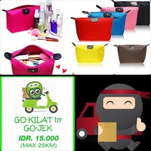 Promo Khusus Gokilat Dan Ninja Express Tas Kosmetik Pouch Kosmetik Bag Tokopedia