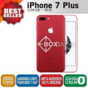 Iphone 7 128 Gb Special Red Product Tokopedia