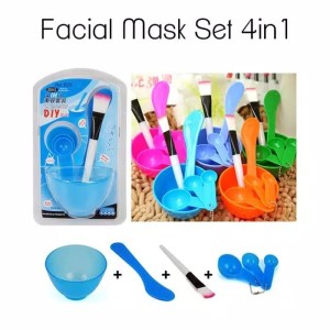Mangkok Masker Kosmetik Warna Mask Bowl Biru Tokopedia