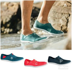 Sepatu Pantai Sepatu Snorkeling Subea 100 Aquashoes Tokopedia