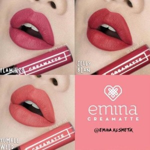 Emina Cosmetics Creamatte Lipcream Murah Kosmetik Emina Lip Cream Tokopedia