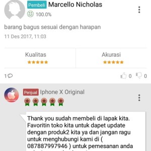 New Iphone X 64gb 64 Gb Silver N Black Space Grey Tokopedia
