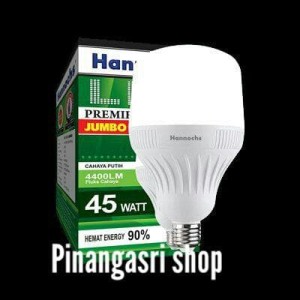 Lampu Led Hannochs Premier Jumbo 45w Harga Lebih Ekonomis Tinggi Led Philips 33 Dan 40 Watt Tokopedia
