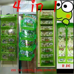 Rak Gantung 4in1 Rak Tas Sepatu Jilbab Kosmetik Tokopedia