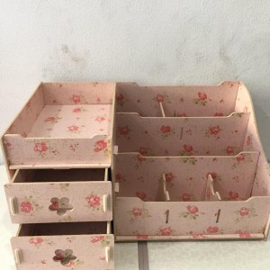 Rak Kosmetik Kayu Dekstop Ukuran Besar Kode 030 Tokopedia