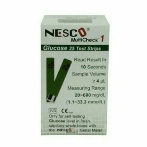 Strip Refill Gula Darah Nesco Harga Promo Tokopedia