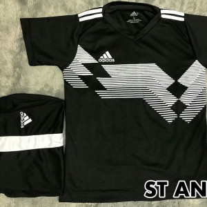 Setelan Futsal Baju Sepakbola Anak Junior Ad 38 Carcoal Tokopedia