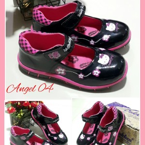Sepatu Anak Perempuan Hello Kitty Kabocha Pink Biru Tokopedia