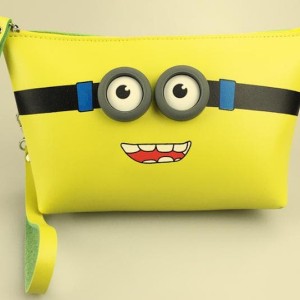 Minion Tempat Pensil Tas Kosmetik Unik L350 Dompet Kosmetik Lipstik Tokopedia