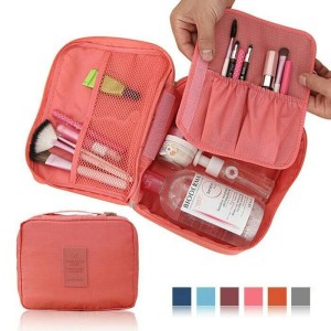 Terbaru Kosmetik Pouch Tas Kosmetik Dompet Kosmetik Murah Merah Tokopedia