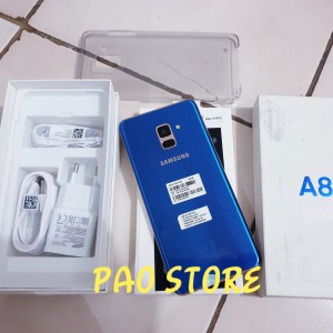 Samsung Galaxy A8 Plus 64gb Ram 6gb Sein Fullset Like New Tokopedia